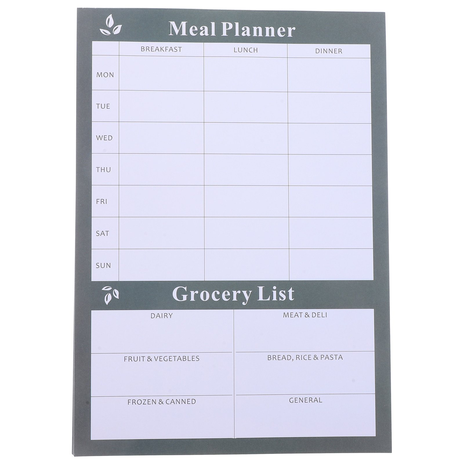 Fitness Nutrition Diet - 1 Diet Household Tearable Notebook for