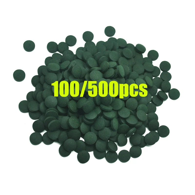 100pcs High Purity Spirulina T - đánh giá và giá Spirulina Tablet Organic