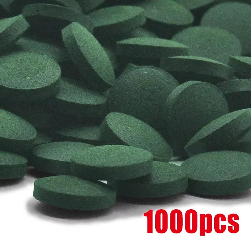 100/500/1000Pcs High Purity Sp - đánh giá và giá Spirulina Tablet Organic