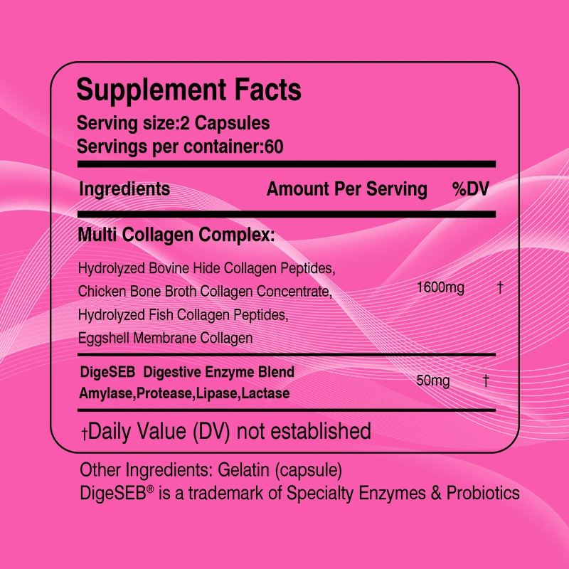 Collagen Complex Capsules - Br - đánh giá và giá Collagen Peptide Powder