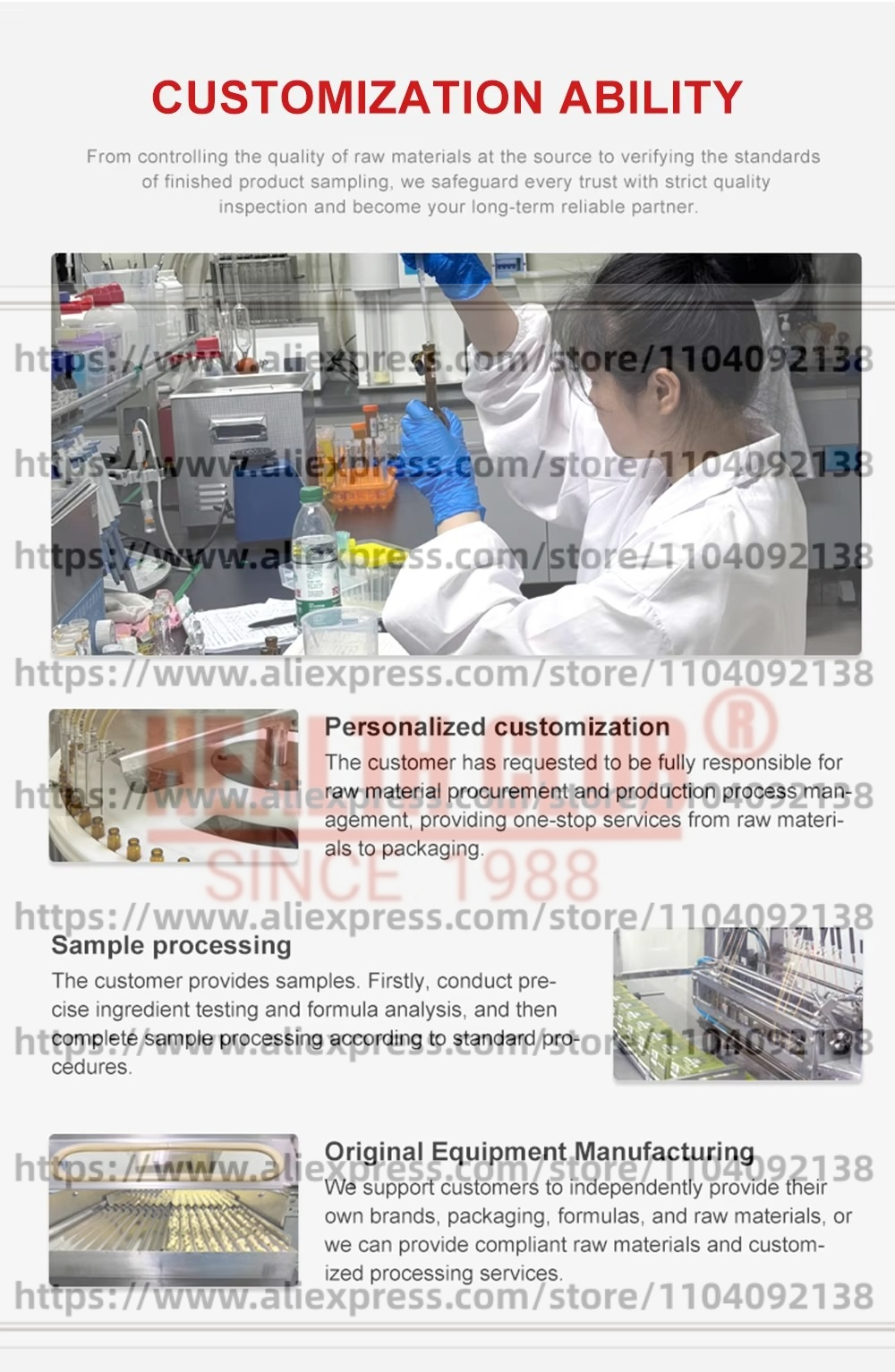 Wholesale Price 50g-1000g MARI - đánh giá và giá Collagen Peptide Powder
