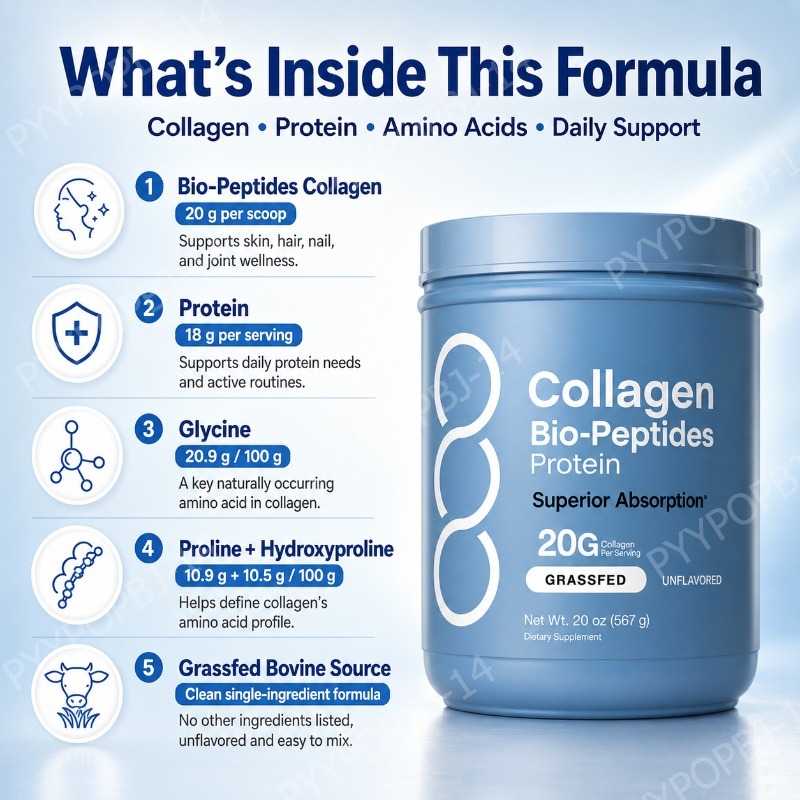 Collagen Bio Peptides Protein  - đánh giá và giá Collagen Peptide Powder