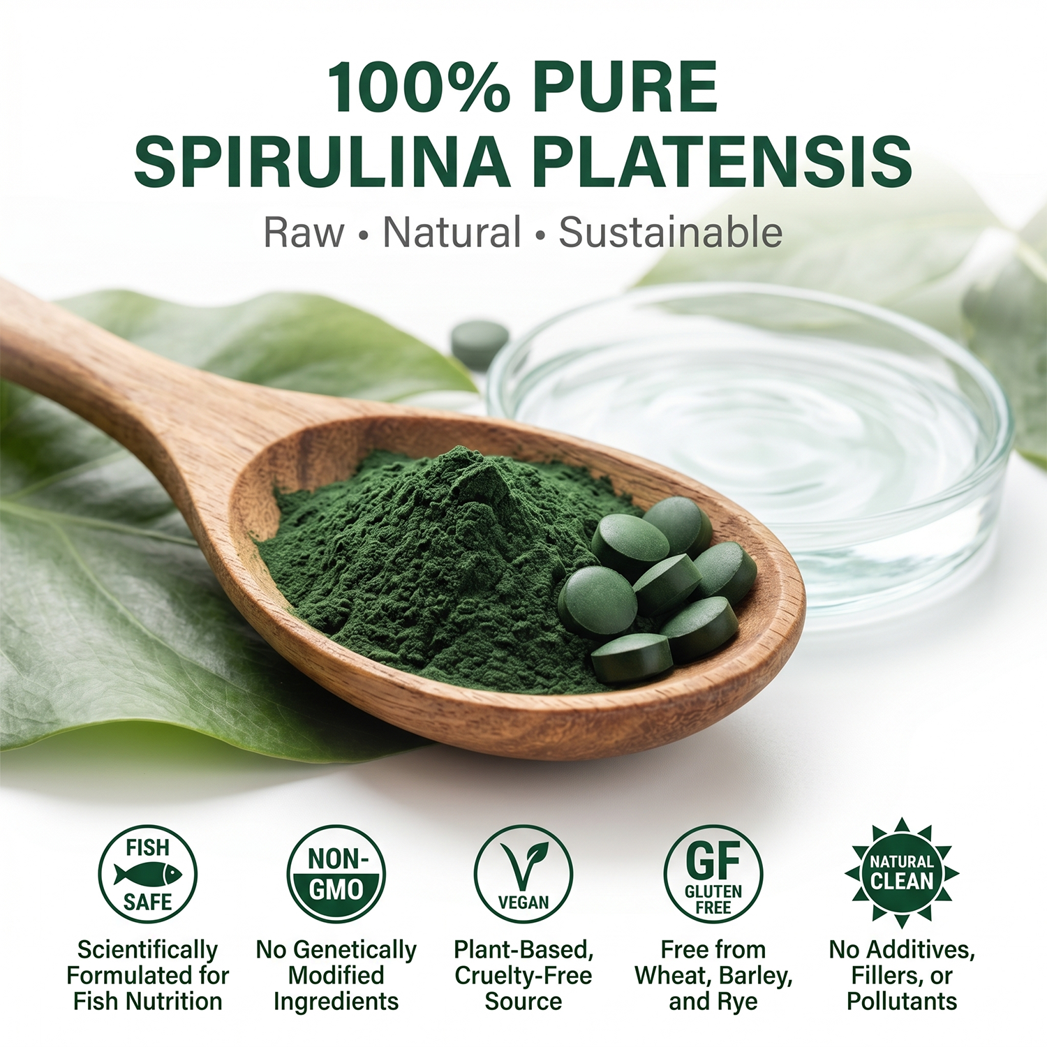 High Purity Spirulina Tablets  - đánh giá và giá Spirulina Tablet Organic