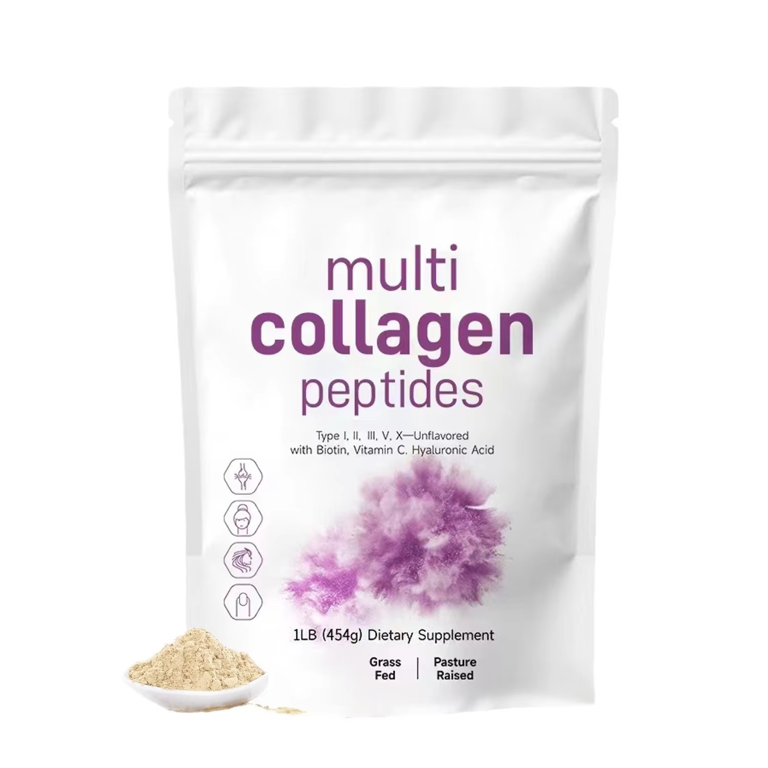 454G Multi Collagen Peptides P - đánh giá và giá Collagen Peptide Powder